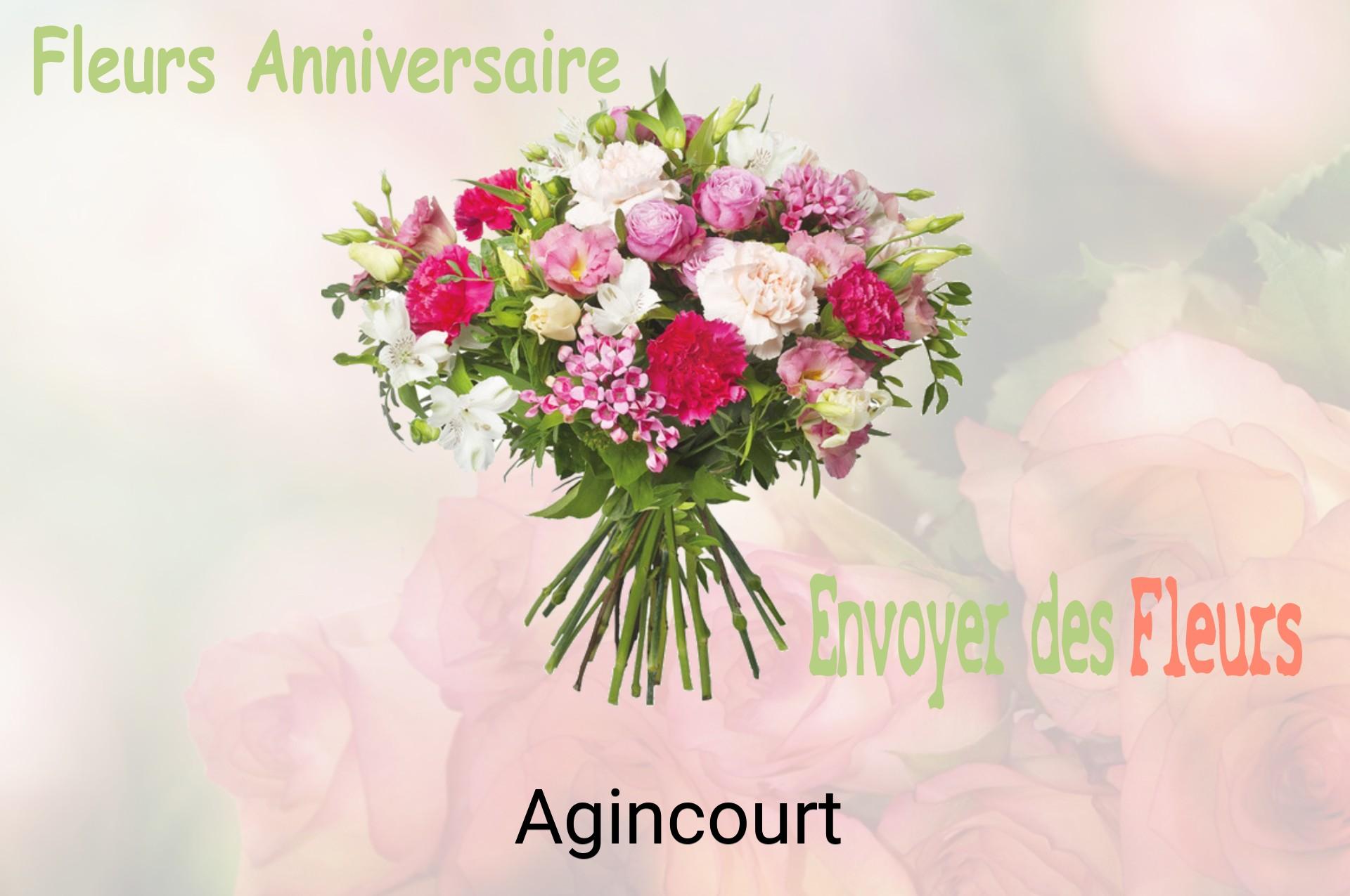 Bouquet de fleurs d’anniversaire livré à Agincourt